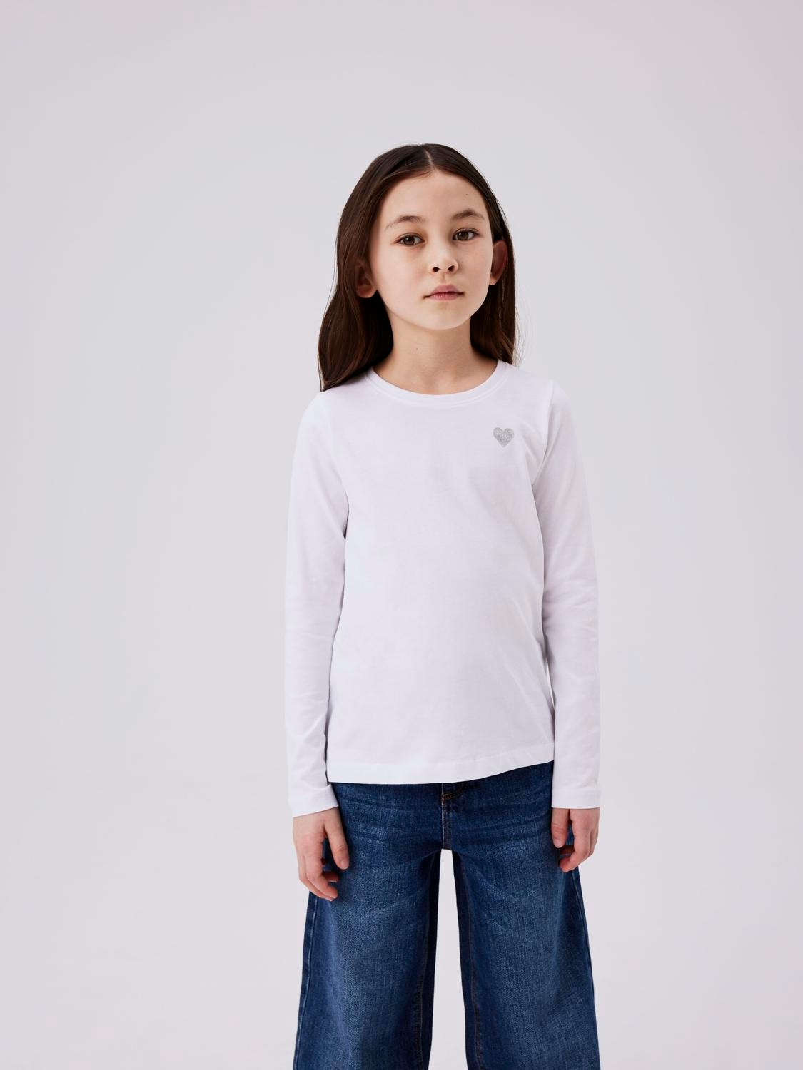 Name It T-Shirt »NKFVIOLINE LS LOOSE TOP NOOS« Name It T-Shirt »NKFVIOLINE LS LOOSE TOP NOOS« von name it