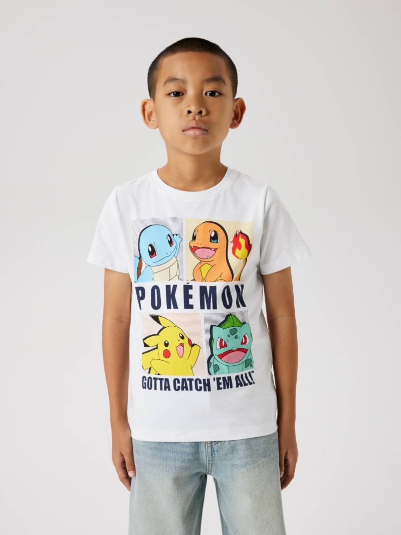 Name It T-Shirt »NKMDAZZ POKEMON NREG SS TOP BOX NOOS SKY« von name it