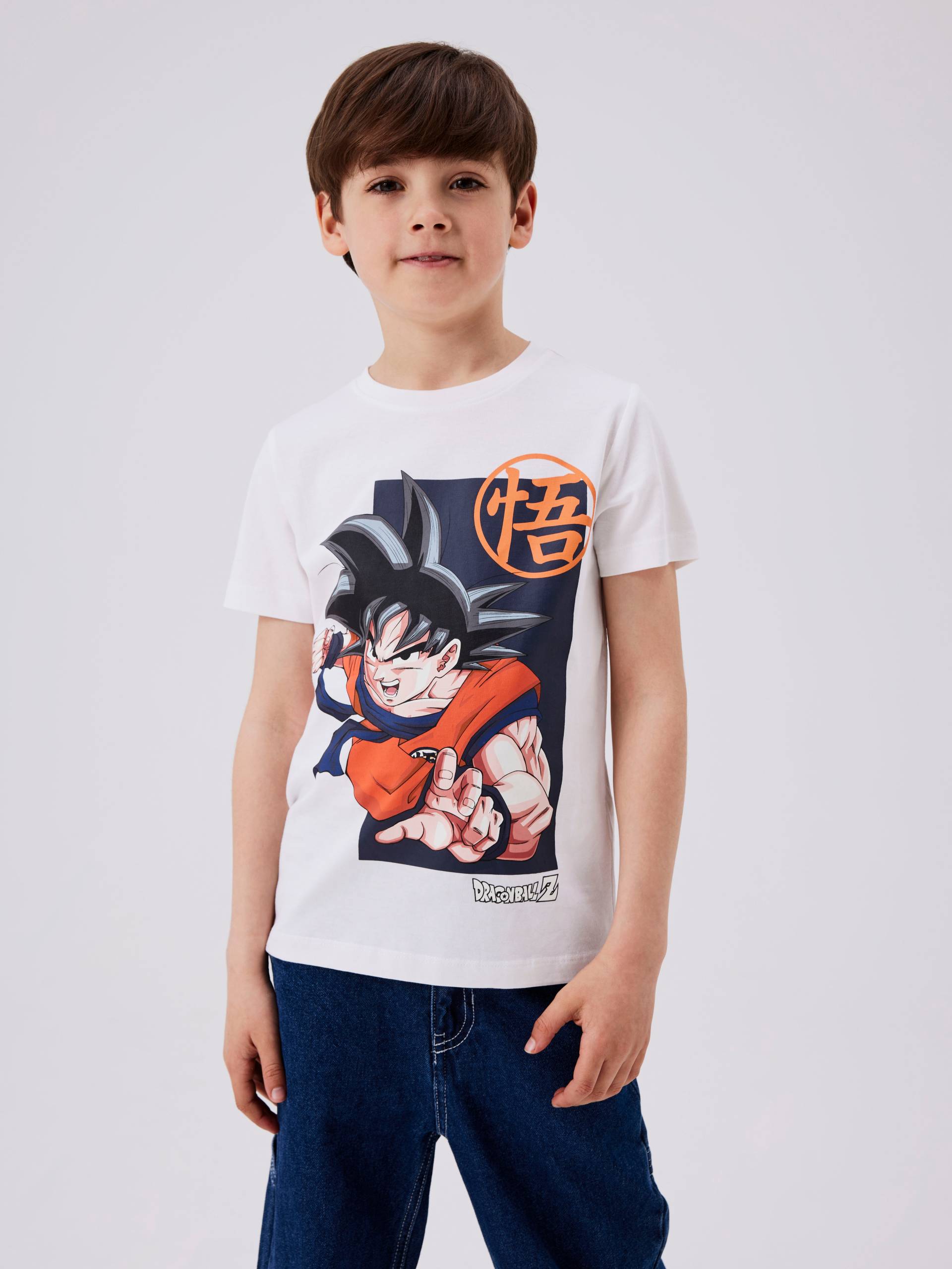 Name It T-Shirt »NKMJIMMO DRAGONBALL SS TOP BOX NOOS VDE« von name it