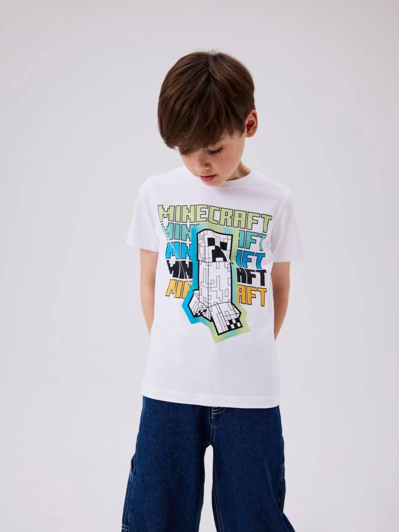 Name It T-Shirt »NKMJIN MINECRAFT SS TOP BOX NOOS BFU« von name it