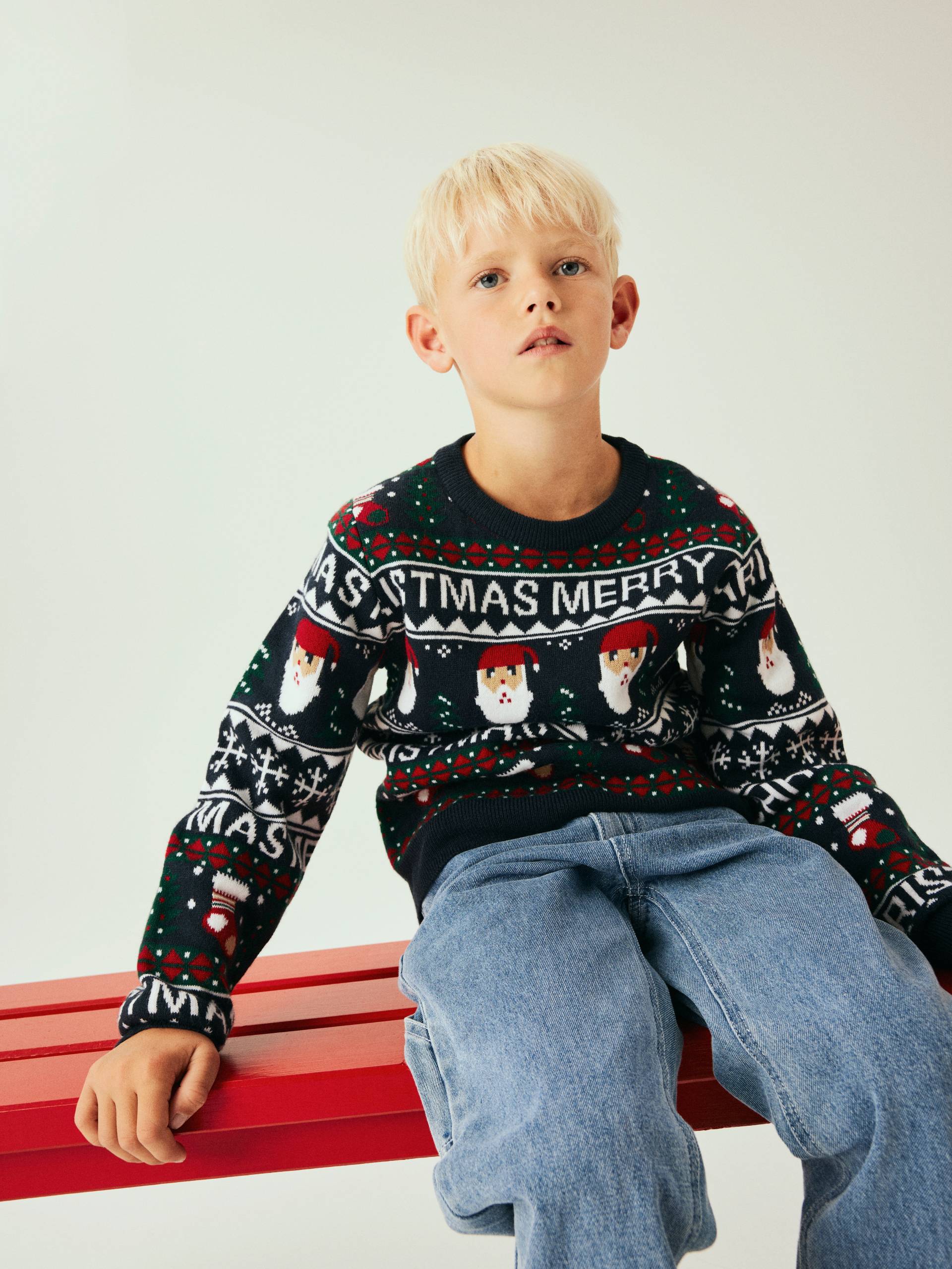 Name It Weihnachtspullover »NKNRASTOKKE LS KNIT« Name It Weihnachtspullover »NKNRASTOKKE LS KNIT« von name it