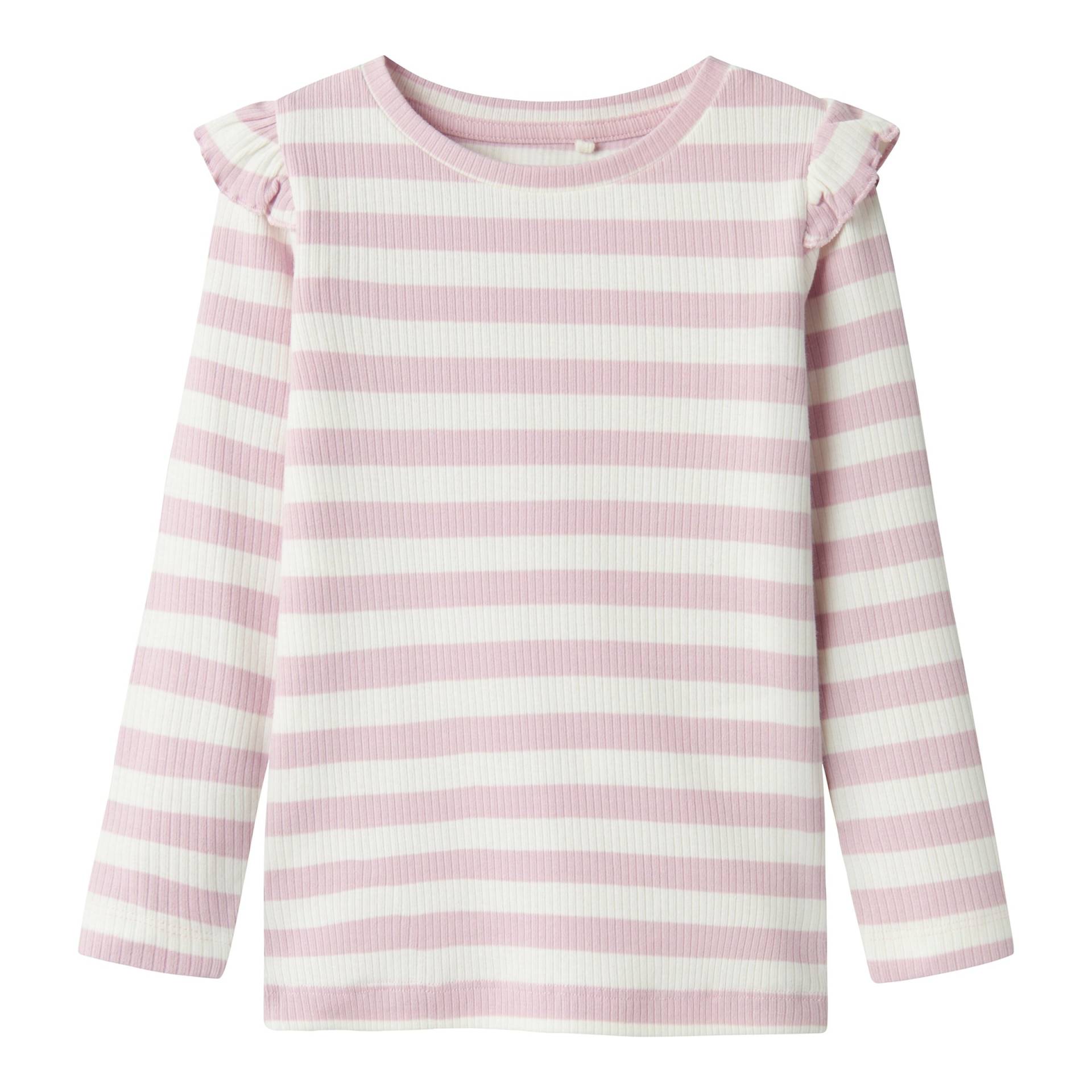 Shirt langarm Ringel Rippqualität Shirt langarm Ringel Rippqualität von name it