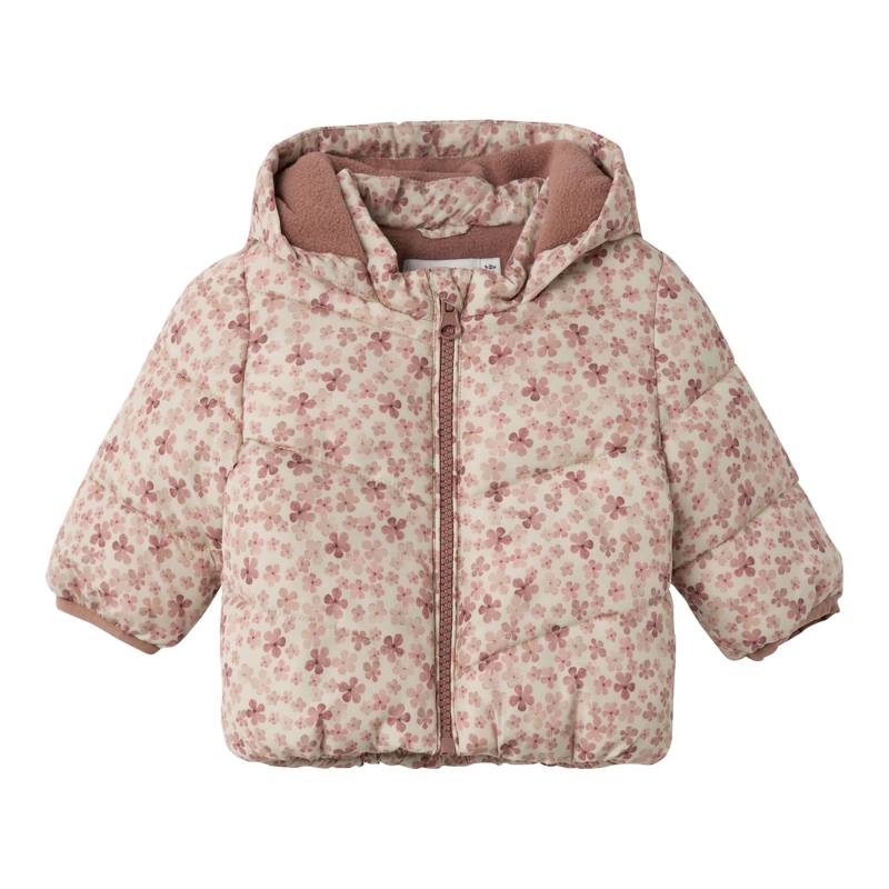 Steppjacke mit Kapuze Blumen von name it