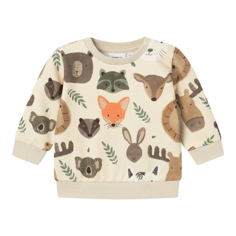 Sweatshirt Tiere von name it