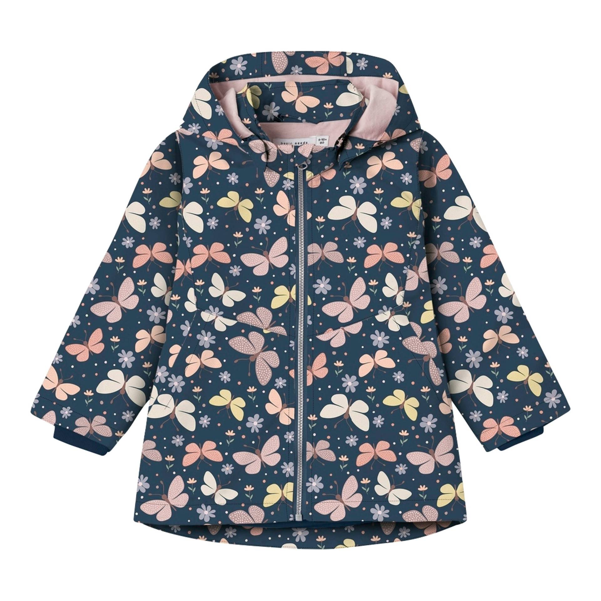 Windbreaker mit abnehmbarer Kapuze Schmetterlinge Windbreaker mit abnehmbarer Kapuze Schmetterlinge von name it