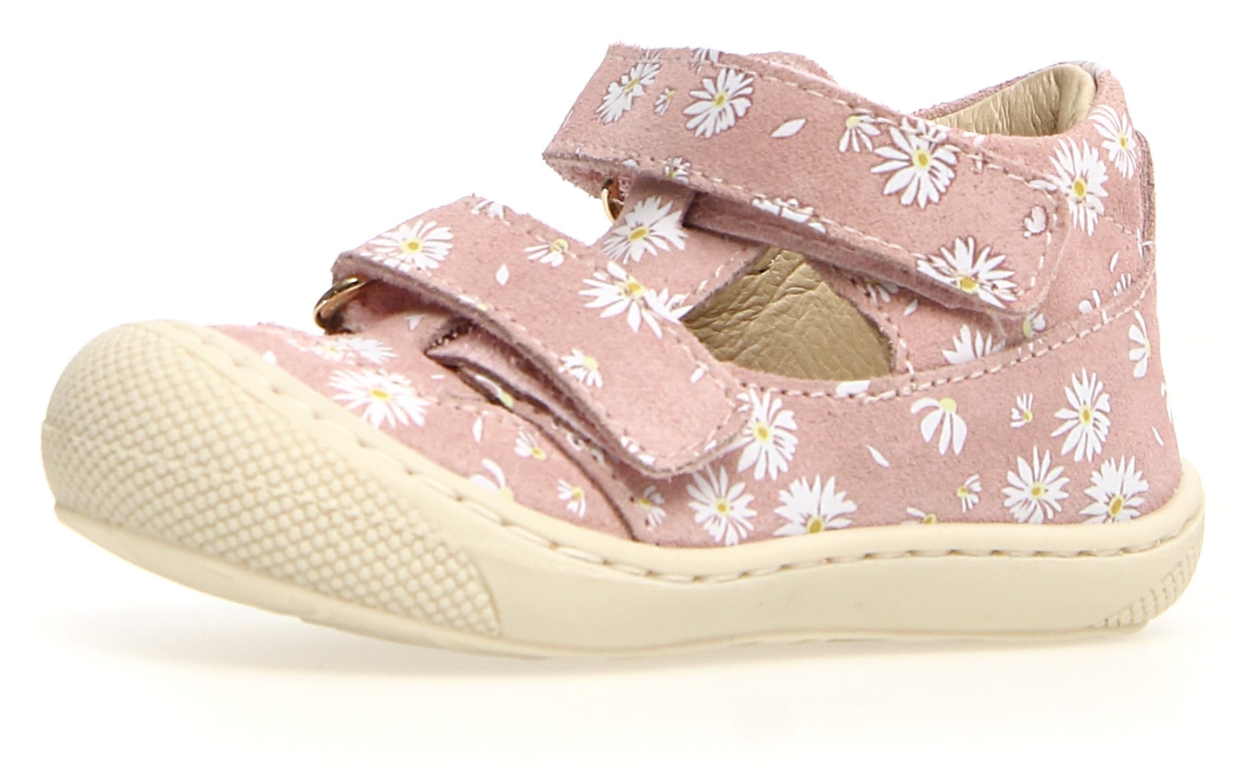 Naturino Sandale »NATURINO PUFFY«, Babyschuh mit allover Blütenprint, Grössenschablone zum Download von naturino