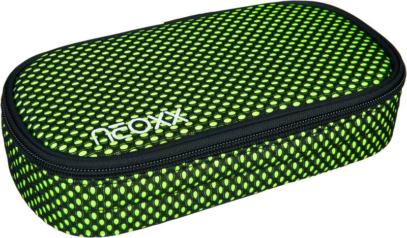 neoxx Schreibgeräteetui »Schlamperbox, Jump, All about Neon«, teilweise aus recyceltem Material von neoxx