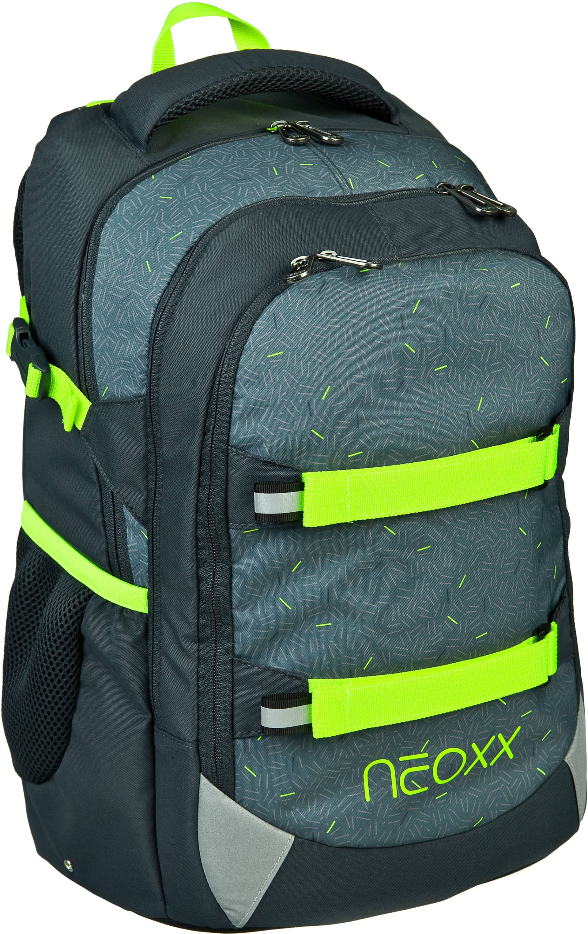 neoxx Schulrucksack »Active, Boom«, reflektierende Details, aus recycelten PET Flaschen neoxx Schulrucksack »Active, Boom«, reflektierende Details, aus recycelten PET Flaschen von neoxx
