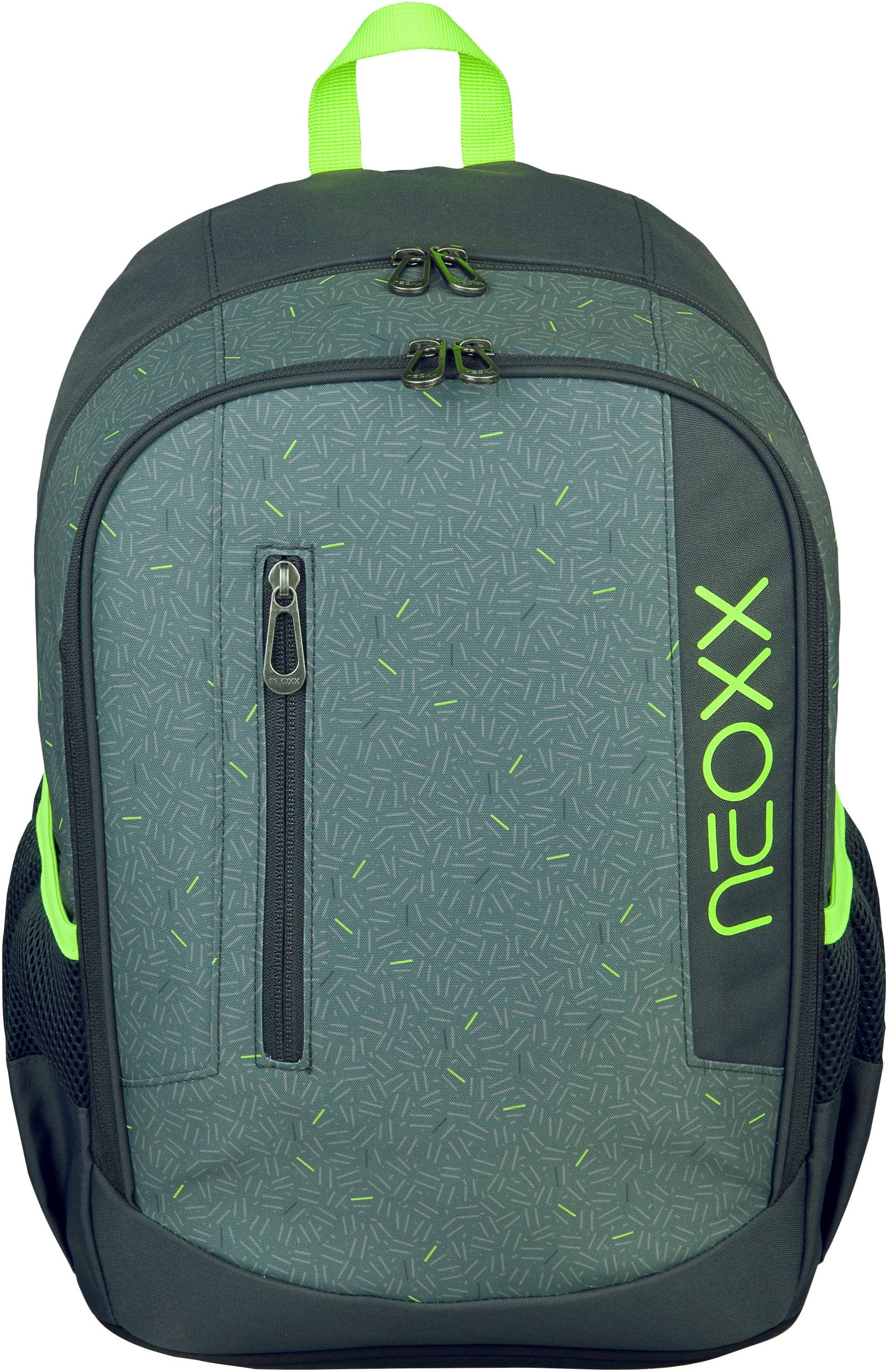 neoxx Schulrucksack »Flow, Boom«, teilweise aus recyceltem Material von neoxx