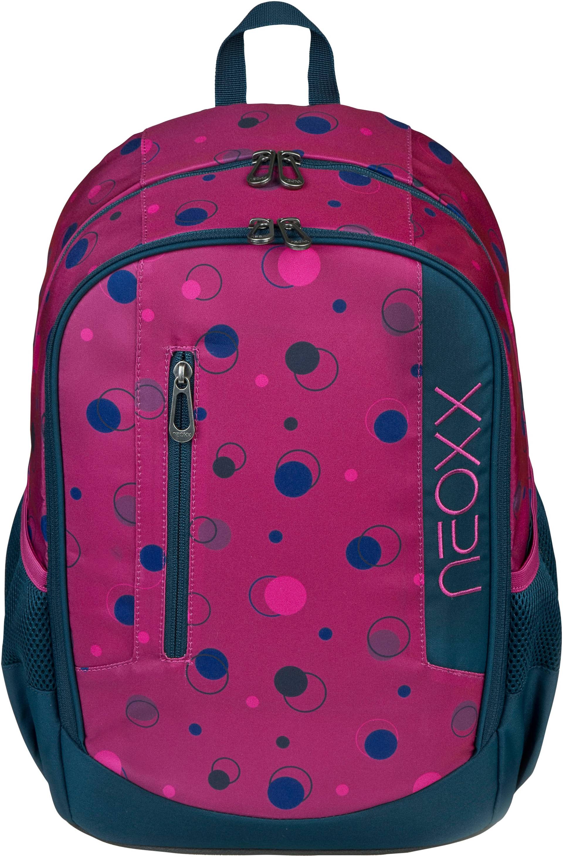 neoxx Schulrucksack »Flow, Bubble me around«, teilweise aus recyceltem Material von neoxx