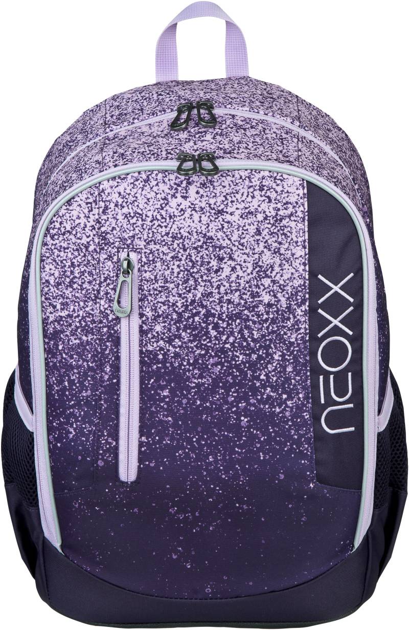 neoxx Schulrucksack »Flow, Glitterally perfect«, teilweise aus recyceltem Material von neoxx