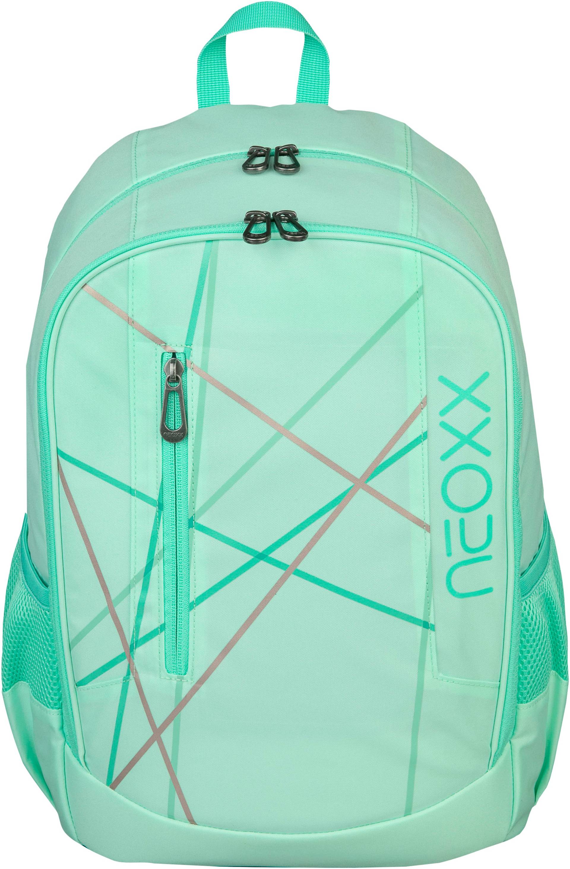 neoxx Schulrucksack »Flow, Mint To Be«, teilweise aus recyceltem Material von neoxx