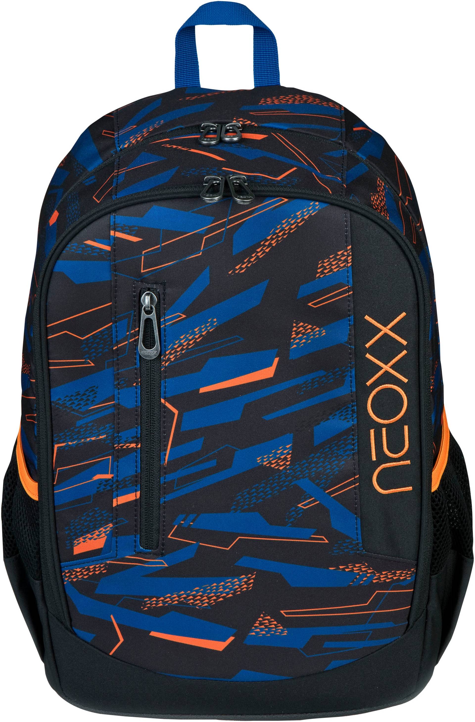 neoxx Schulrucksack »Flow, Streetlight«, teilweise aus recyceltem Material von neoxx