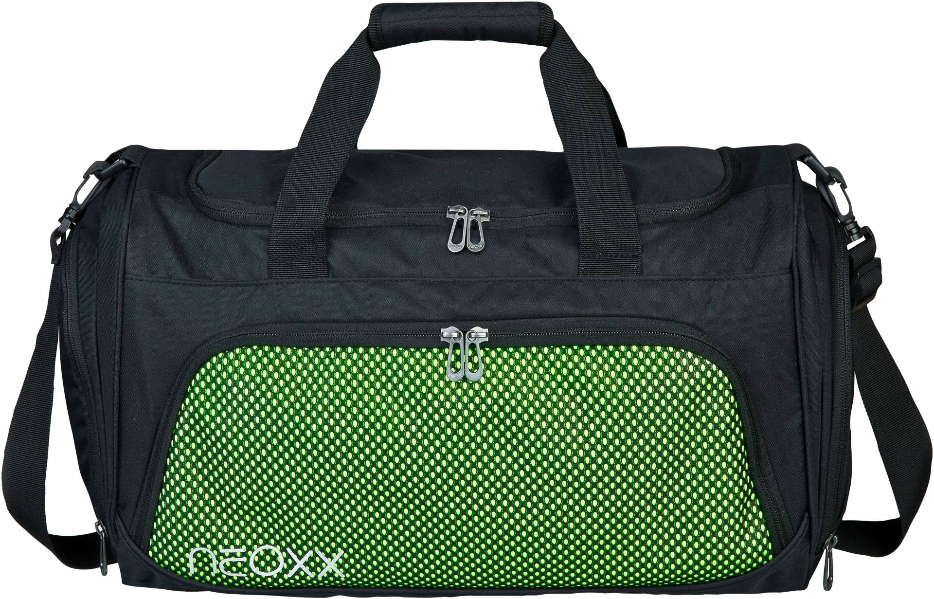 neoxx Sporttasche »Move, All about Neon«, teilweise aus recyceltem Material von neoxx