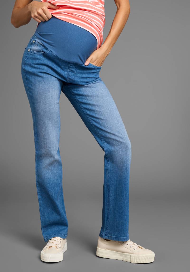 Neun Monate Umstandsjeans »Schwangerschaft-Jeans, straight-fit« von neun monate