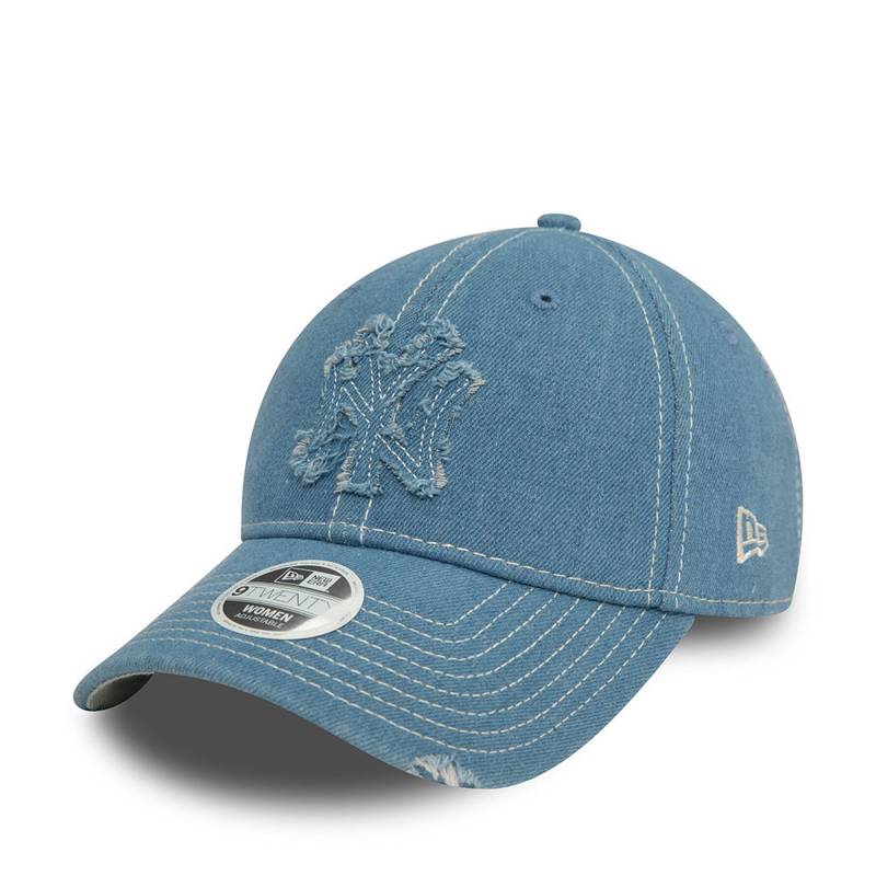 Cap New Era Denim Distress 60565485 Blau von new era