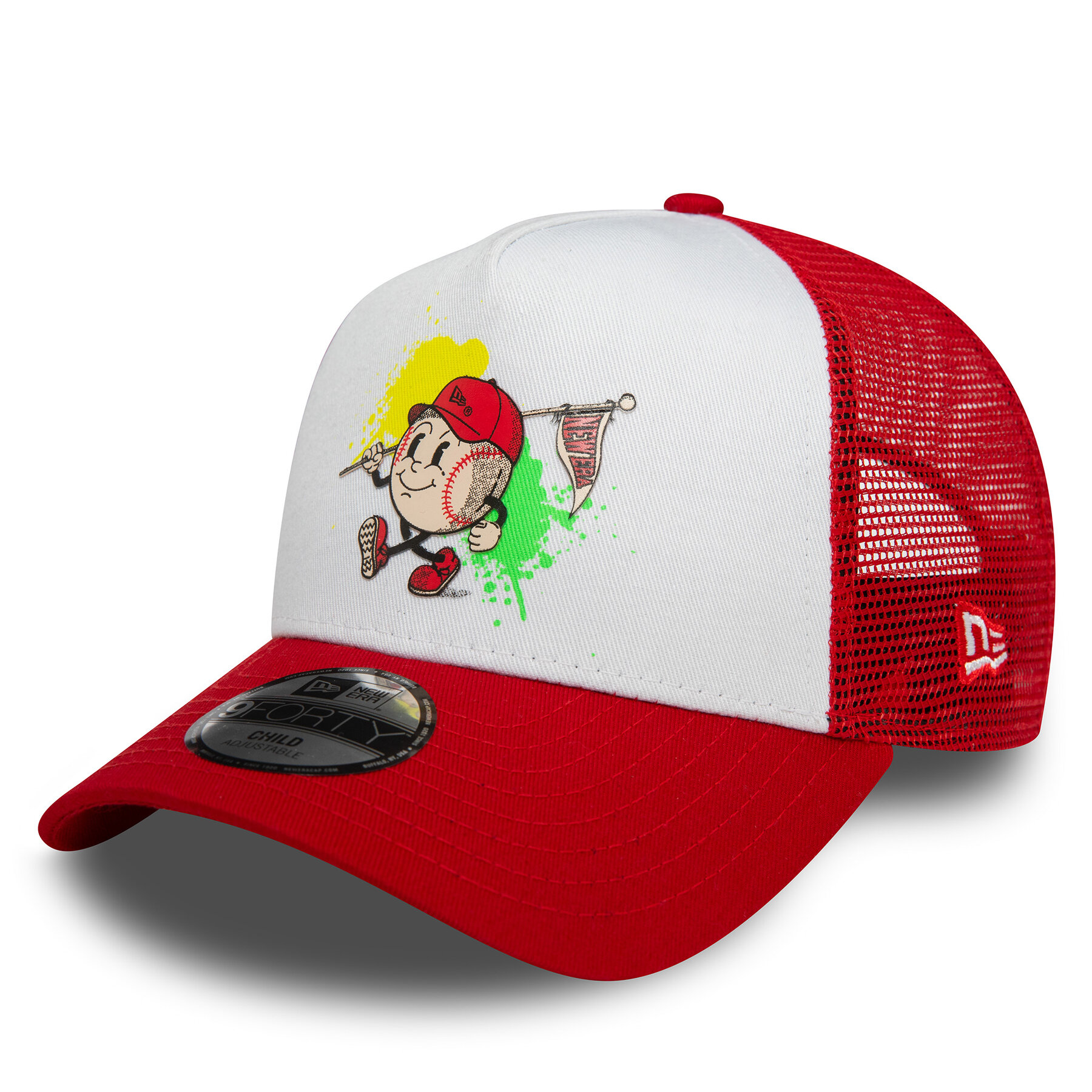 Cap New Era Kids Mascot Trucker Ne 60503363 Weiß von new era