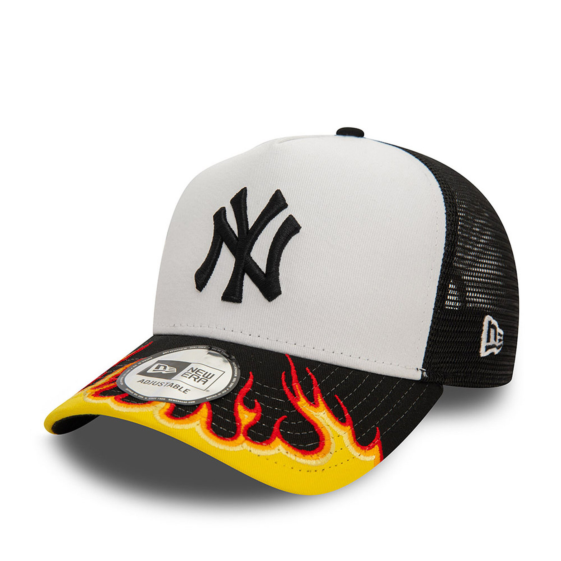 Cap New Era MBL Flame Trucker N 60565478 Schwarz von new era