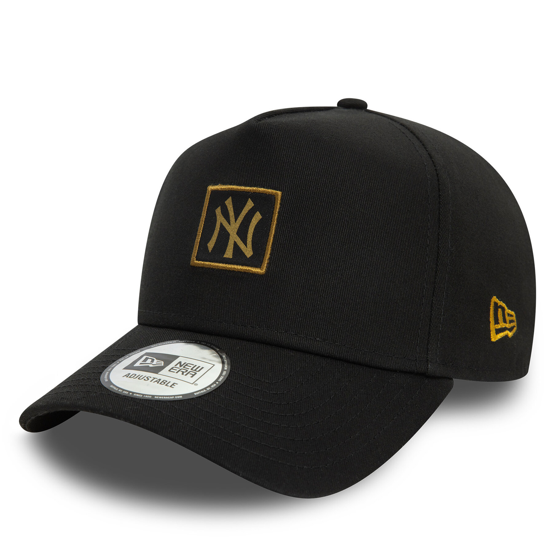 Cap New Era Metallic Patch New York Yankees 9FORTY E-Frame 60580701 Schwarz von new era