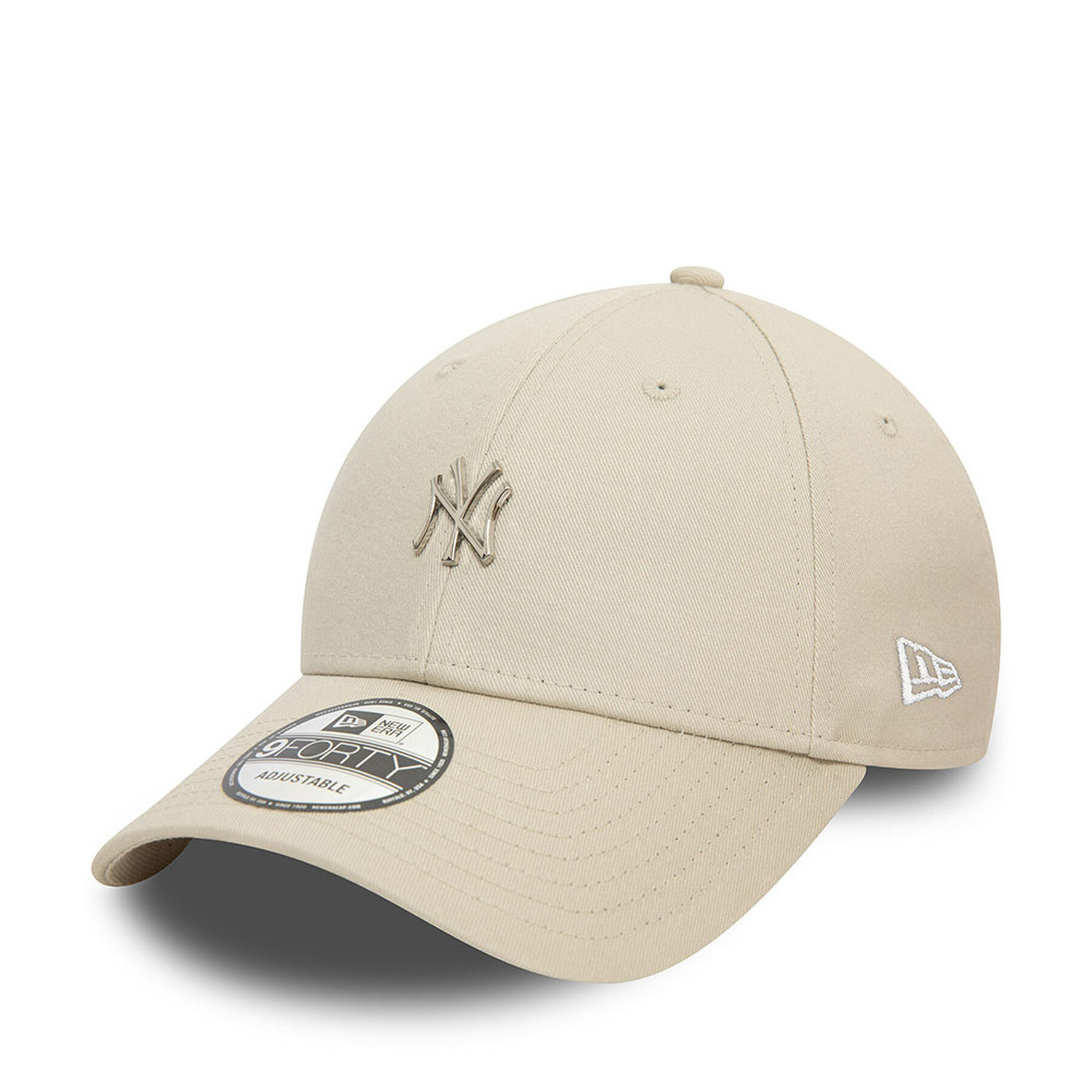 Cap New Era Metallic Pin 9Forty 60565151 Beige von new era