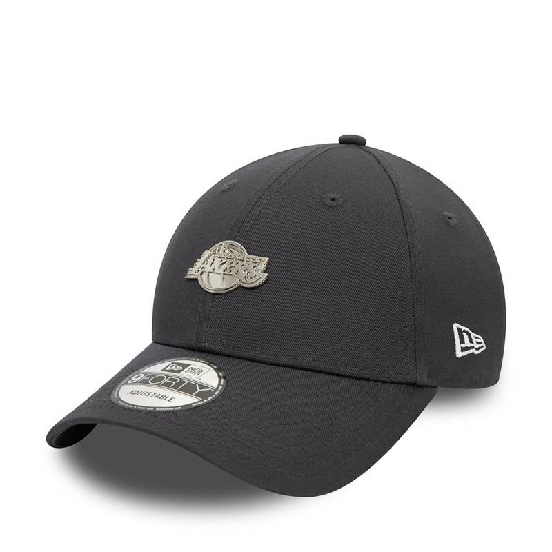 Cap New Era Metallic Pin 9Forty 60565152 Grau von new era