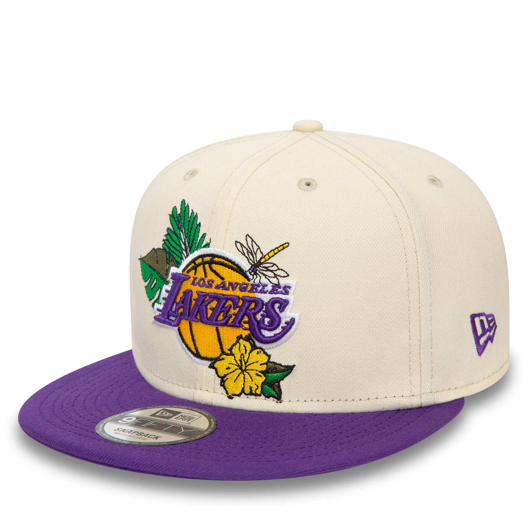 Cap New Era Nba Floral 950 Lakers 60503484 Beige von new era