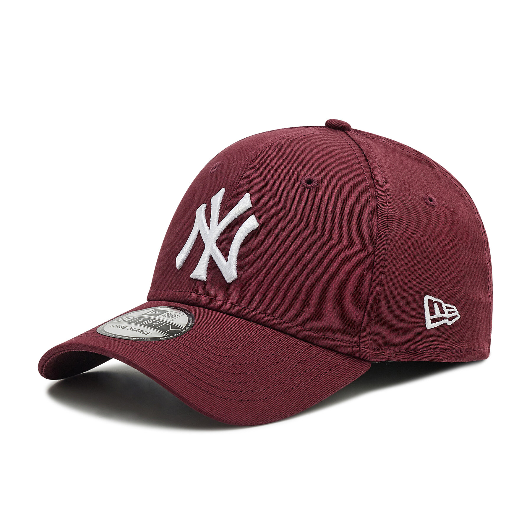 Cap New Era New York Yankees Essential Maroon 39Thirty 12523891 Dunkelrot von new era