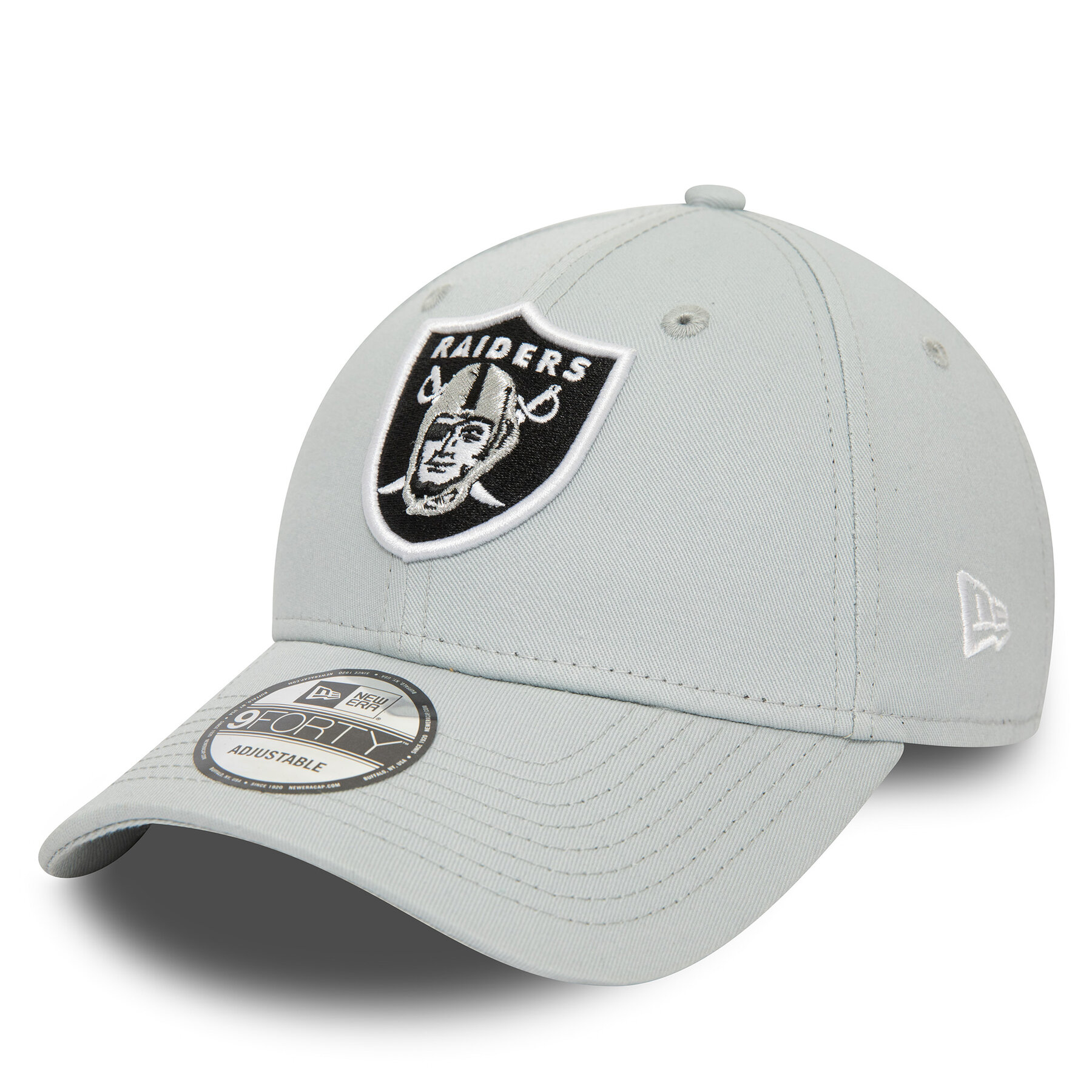 Cap New Era Side Patch 940 Raiders 60435130 Grau von new era