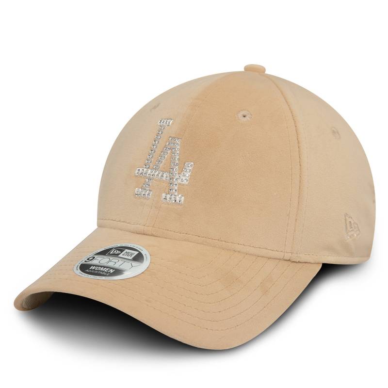 Cap New Era Velour Diamante LA Dodgers 9FORTY 60580871 Beige von new era