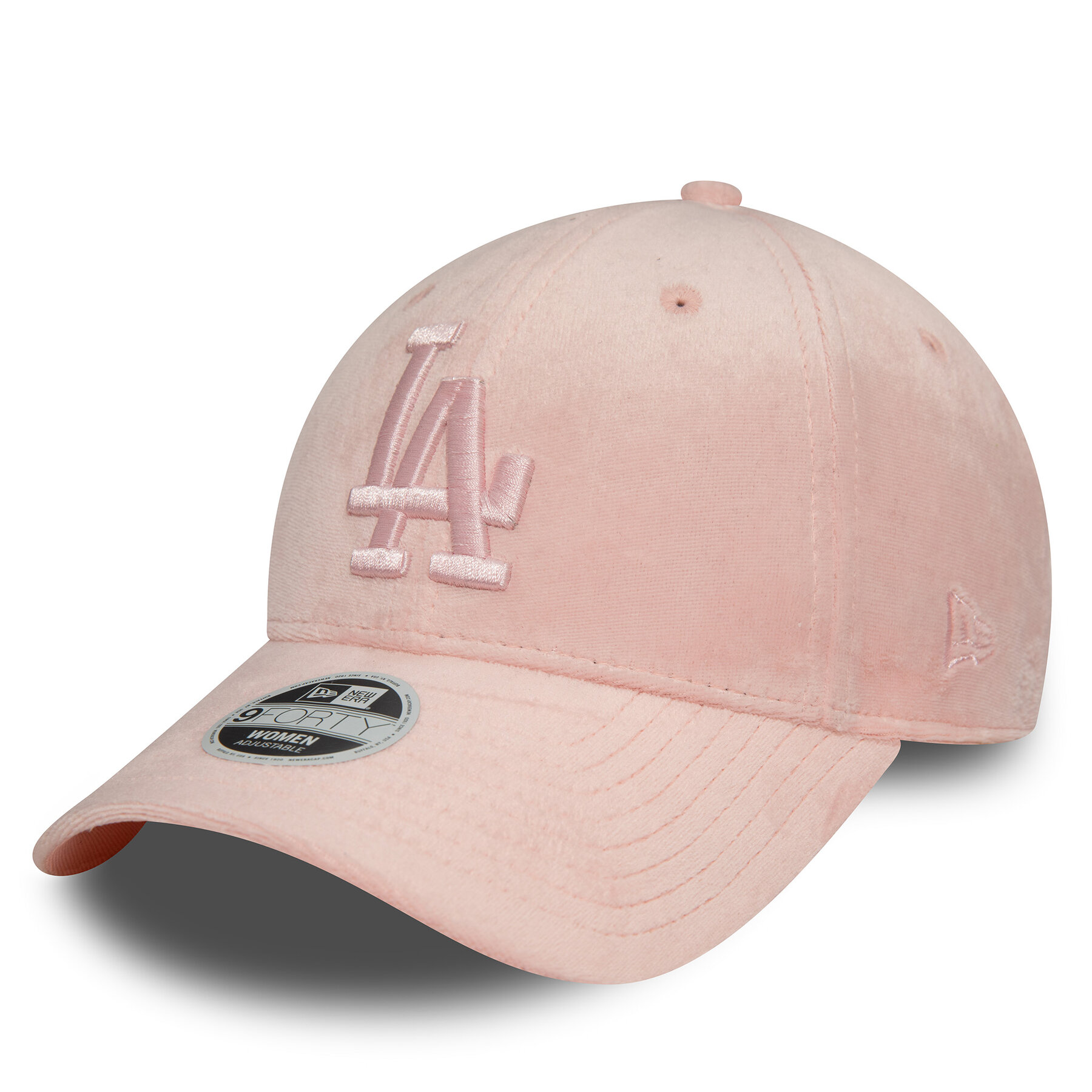 Cap New Era Wmns Velour 940 La Dodgers 60503610 Rosa von new era