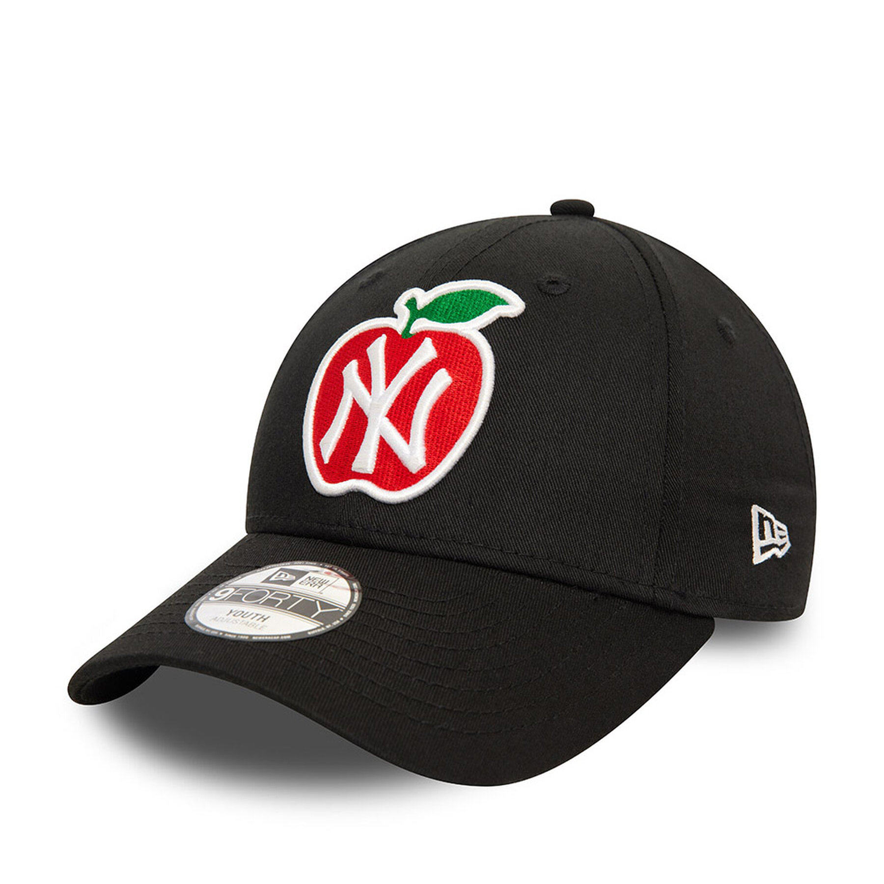 Cap New Era Youth Apple 9Forty 60565271 Schwarz von new era