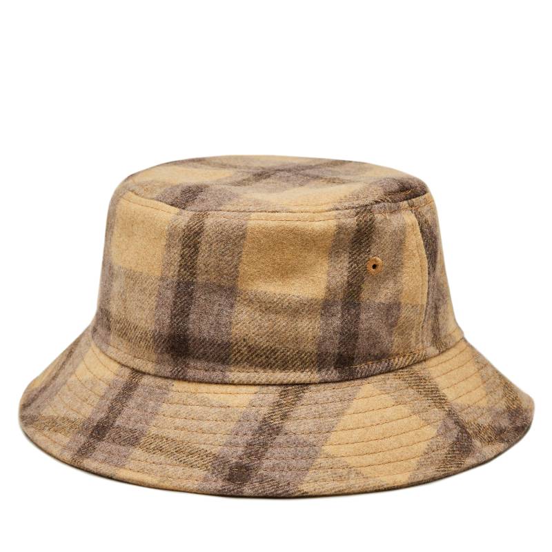 Hut New Era Check Bucket Newera 60364231 Braun von new era