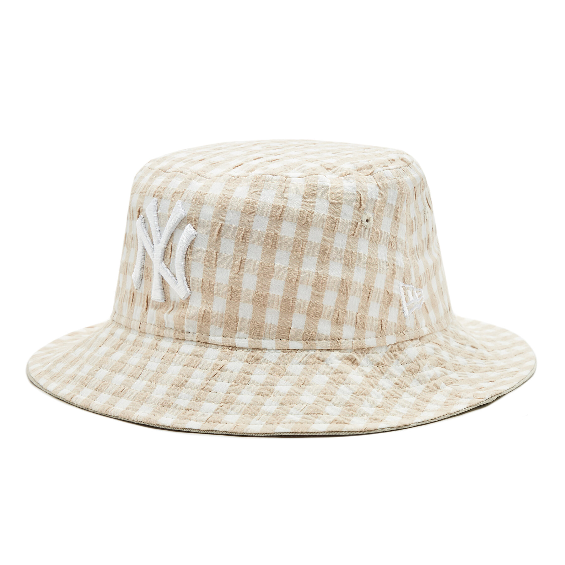 Hut New Era Gingham Tapere 60298643 Beige von new era