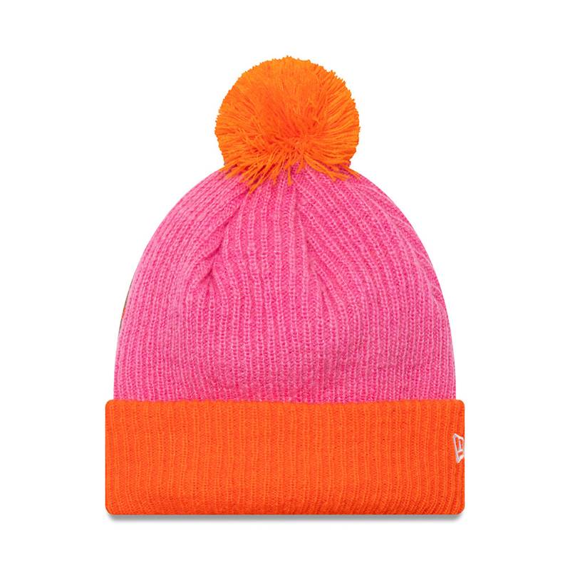 Mütze New Era Block Pom Bean 60565273 Rosa von new era