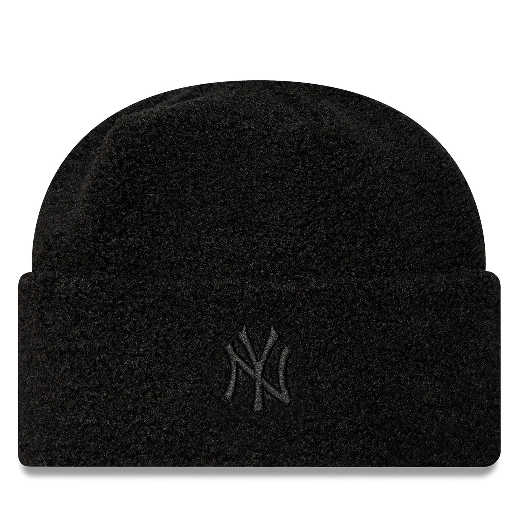 Mütze New Era Borg New York Yankees Cuff Knit Beanie 60580757 Schwarz von new era