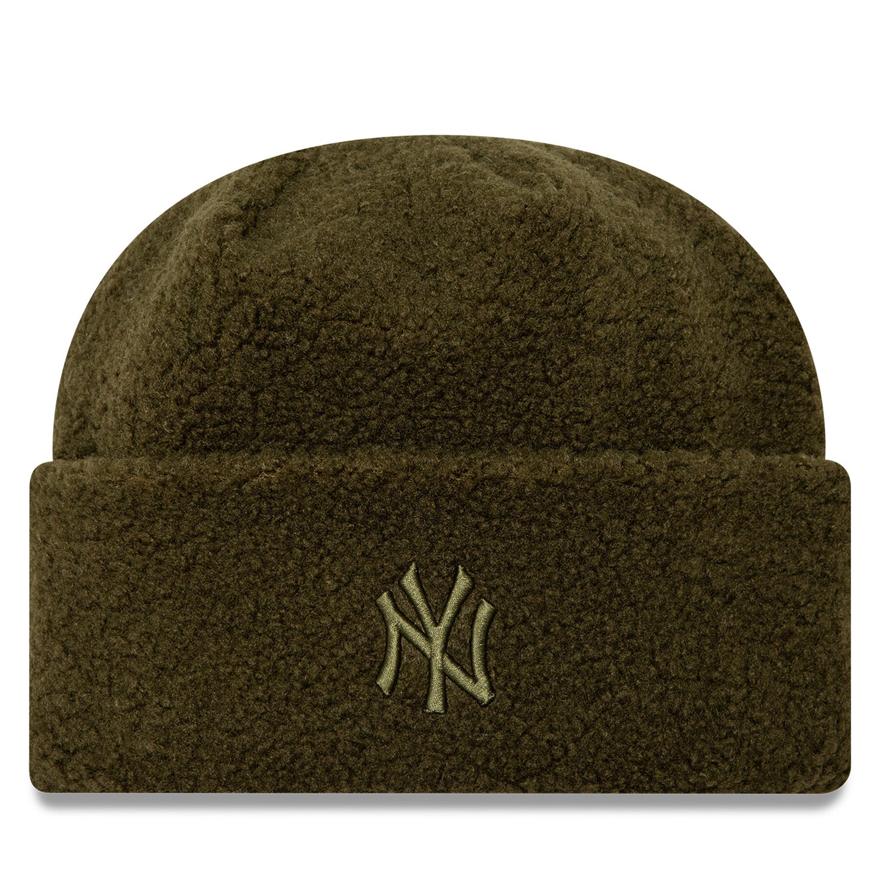 Mütze New Era Borg New York Yankees Cuff Knit Beanie 60580758 Grün von new era