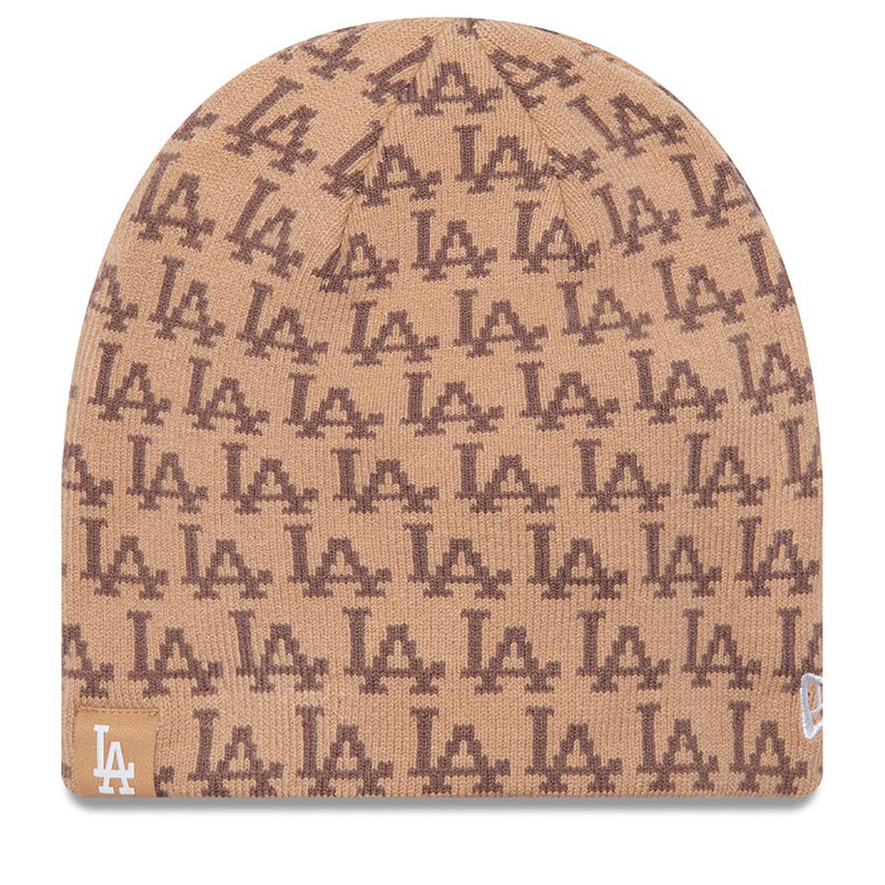 Mütze New Era Jacquard Skull Bean 60565440 Beige von new era