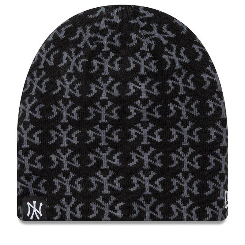 Mütze New Era Jacquard Skull Bean 60565444 Schwarz von new era