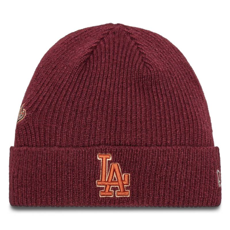 Mütze New Era LA Dodgers World Series Patch Cuff Knit Beanie 60580732 Rot von new era