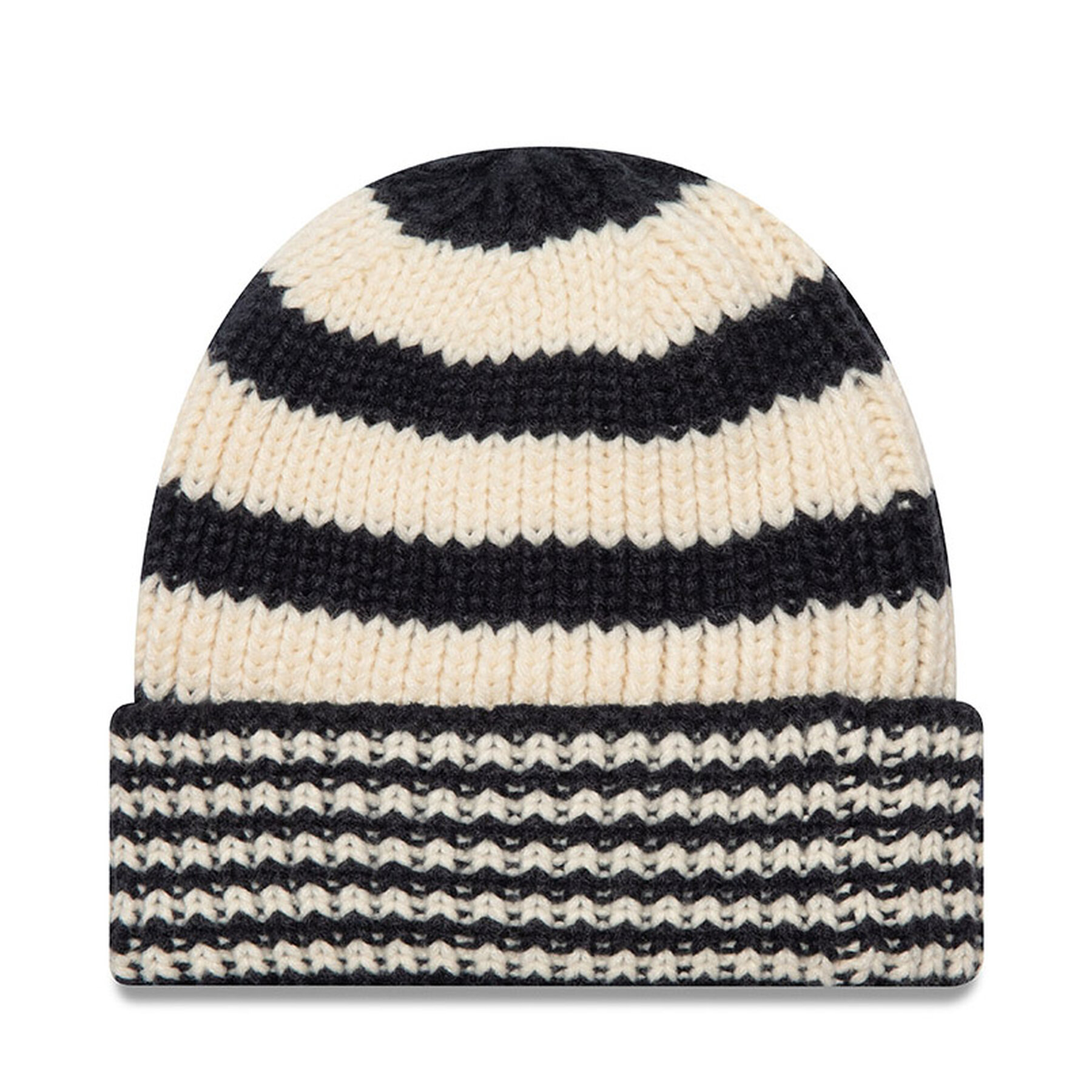 Mütze New Era Ne Stripe Knit Bean 60565460 Schwarz von new era