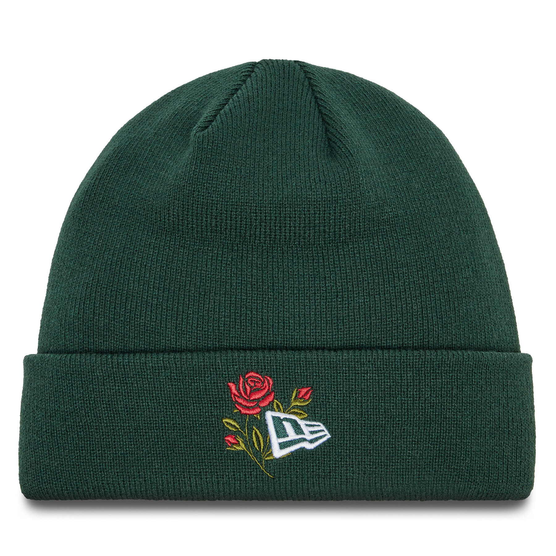 Mütze New Era Rose Icon Cuff Knit Beanie 60580736 Grün von new era