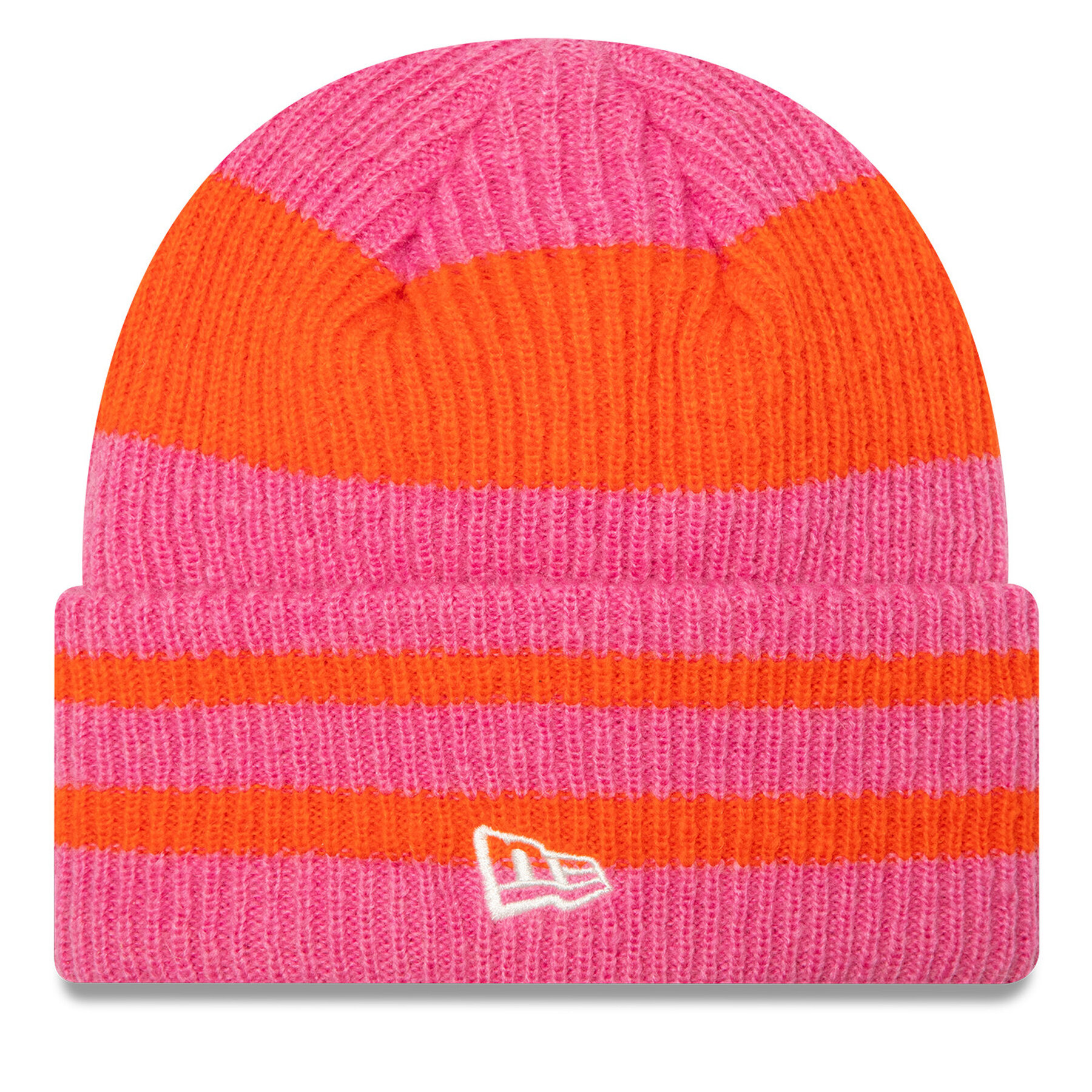 Mütze New Era Stripe Cuff Knit Beanie 60580763 Rosa von new era