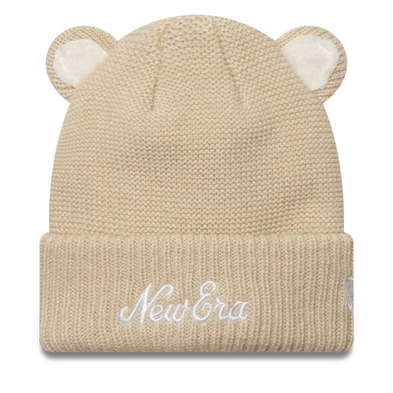 Mütze New Era Teddy Bear Ears Cuff Knit Beanie 60580793 Beige von new era