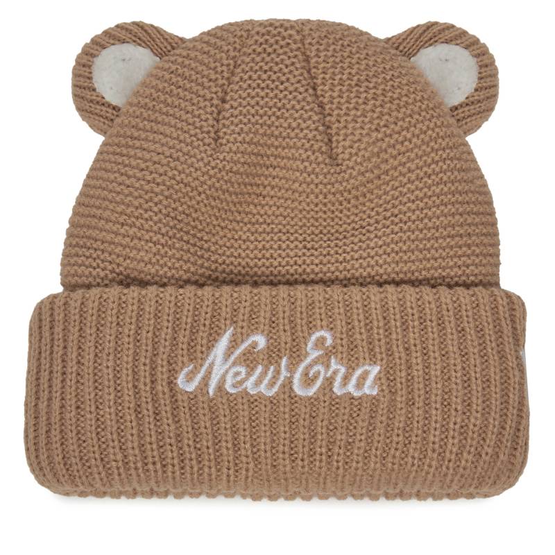 Mütze New Era Teddy Bear Ears Cuff Knit Beanie 60580864 Braun von new era