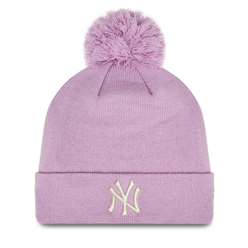 Mütze New Era Wmns Metallic Pom Nyy 60364280 Rosa von new era