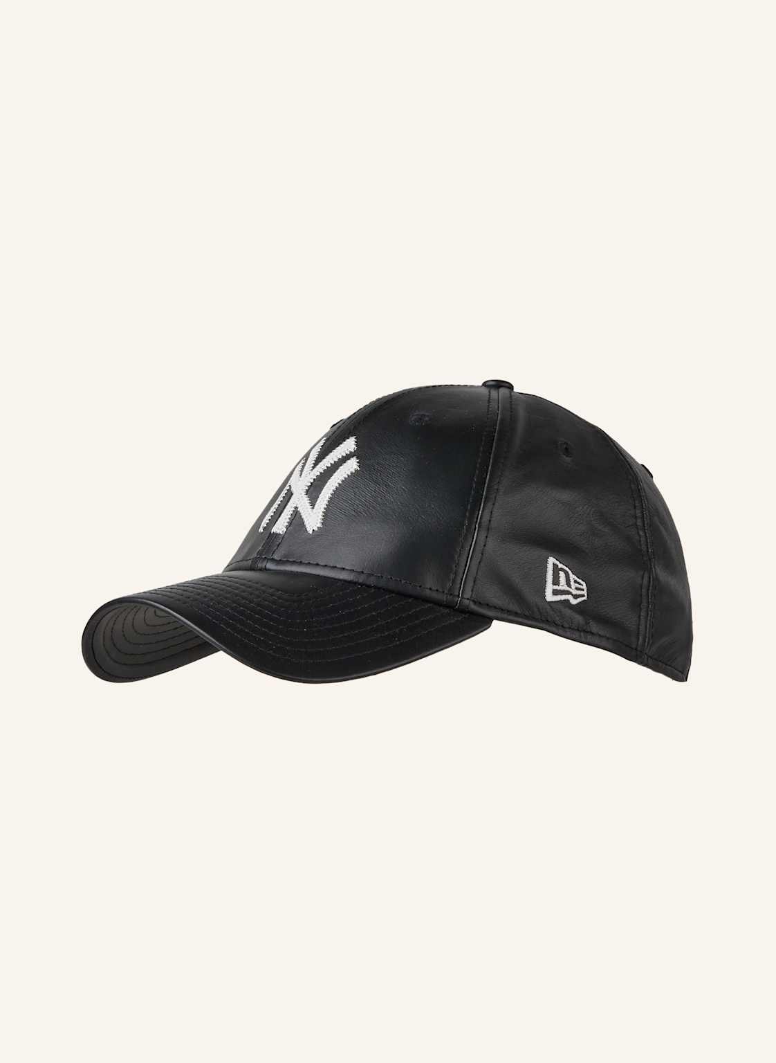 New Era Cap Img Leather 9forty® schwarz von new era