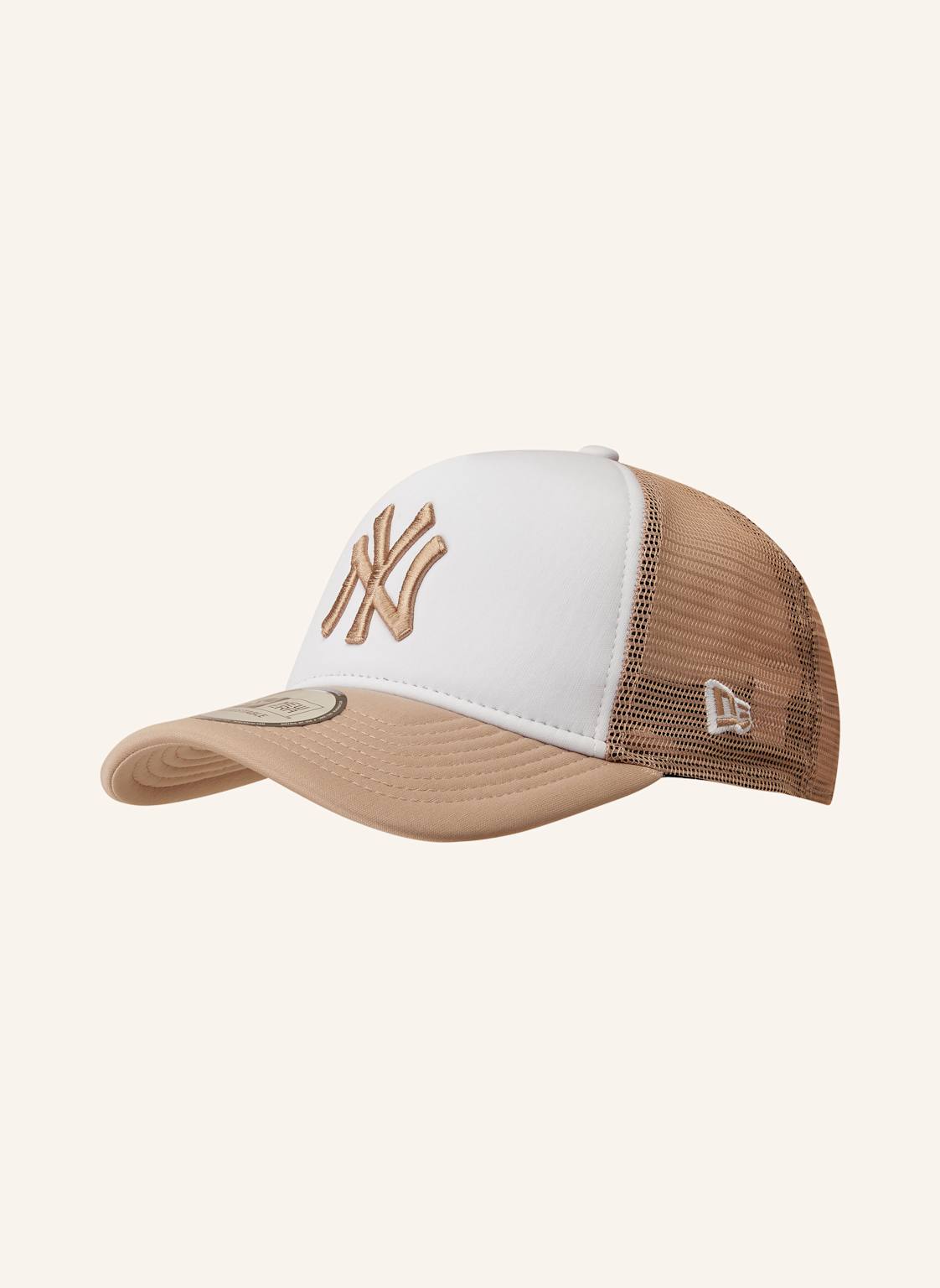 New Era Cap World Series Trucker beige von new era