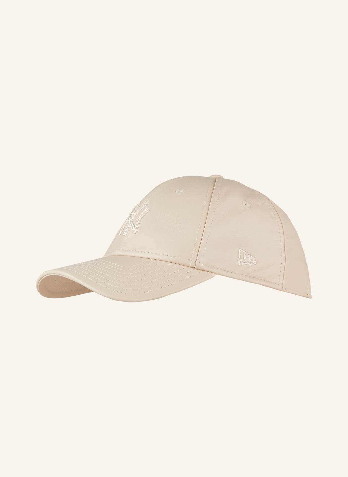 New Era Leder-Cap 9forty® beige von new era