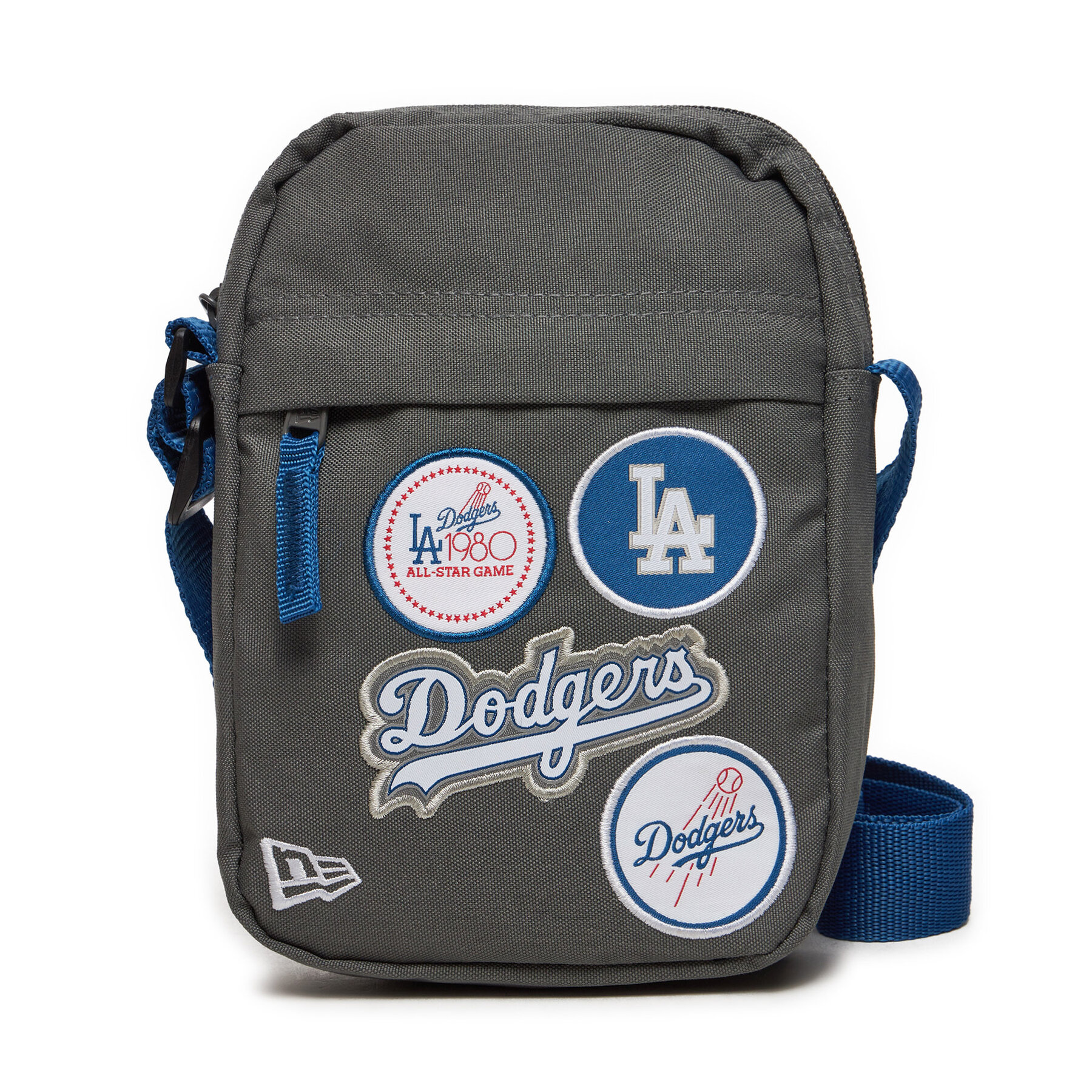 Umhängetasche New Era New EraTorebka Mlb Patch Side La Dodgers 60358206 Grau von new era