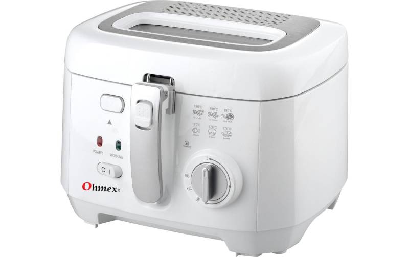 ohmex Fritteuse »Fritteuse FRY 1180«, 1800 W, Fassungsvermögen 2,5 l von ohmex